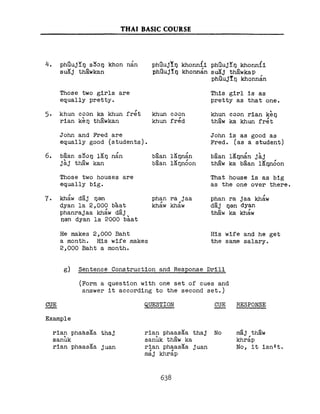 Learn Thai - FSI Basic Course (Part 2)