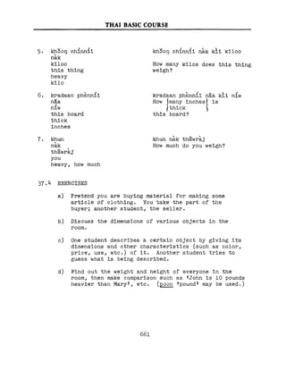 Learn Thai - FSI Basic Course (Part 2)