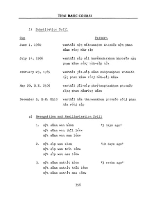 Learn Thai - FSI Basic Course (Part 2)