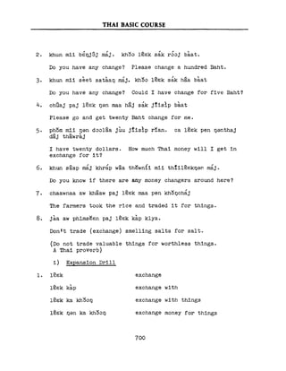 Learn Thai - FSI Basic Course (Part 2)