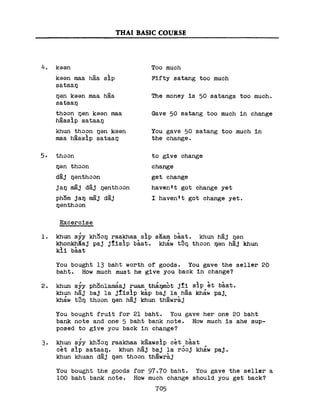 Learn Thai - FSI Basic Course (Part 2)