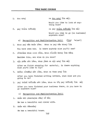 Learn Thai - FSI Basic Course (Part 2)