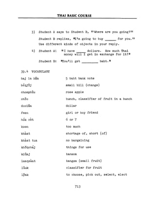 Learn Thai - FSI Basic Course (Part 2)