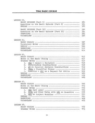 Learn Thai - FSI Basic Course (Part 2)