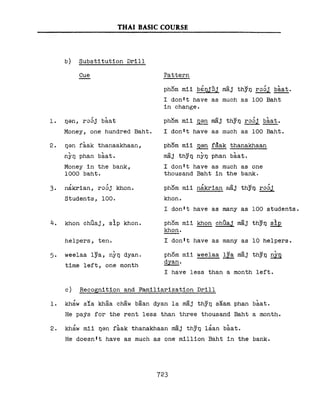 Learn Thai - FSI Basic Course (Part 2)