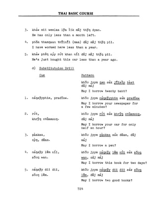 Learn Thai - FSI Basic Course (Part 2)