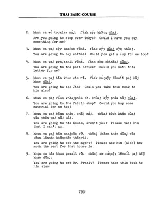 Learn Thai - FSI Basic Course (Part 2)