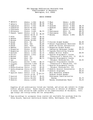 Learn Thai - FSI Basic Course (Part 2)