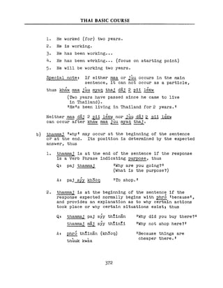 Learn Thai - FSI Basic Course (Part 2)