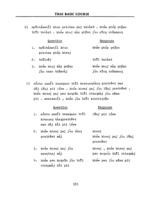 Learn Thai - FSI Basic Course (Part 2)