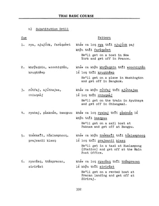 Learn Thai - FSI Basic Course (Part 2)