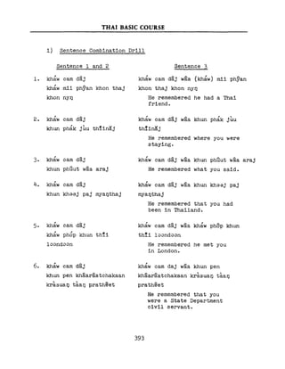 Learn Thai - FSI Basic Course (Part 2)