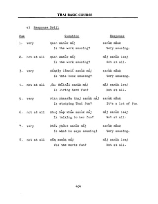 Learn Thai - FSI Basic Course (Part 2)