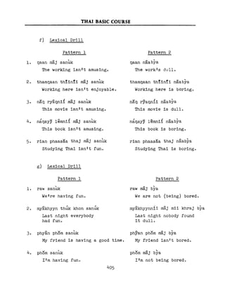 Learn Thai - FSI Basic Course (Part 2)