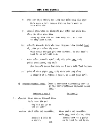 Learn Thai - FSI Basic Course (Part 2)