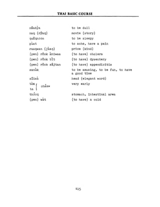 Learn Thai - FSI Basic Course (Part 2)