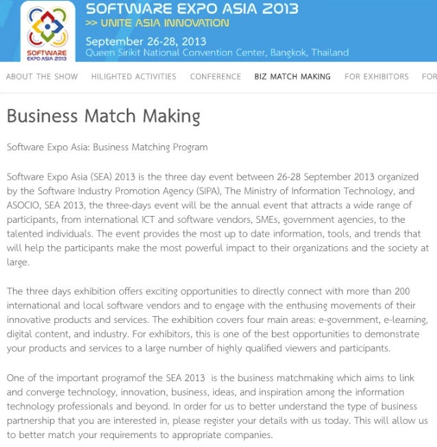 Matchmaking software Sri Lanka