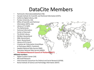 Thai DOI - Digital Object Identifier | PDF