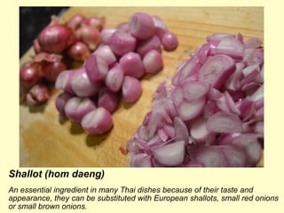 Thai herbal plants and its medicinal values | PPT