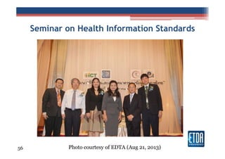 Seminar on Health Information Standards

56

Photo courtesy of EDTA (Aug 21, 2013)

 