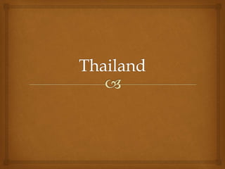 About Thailand 