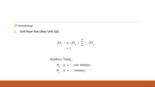 The quantity theory of money: thailand.pptx