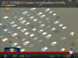 Thailand flooding