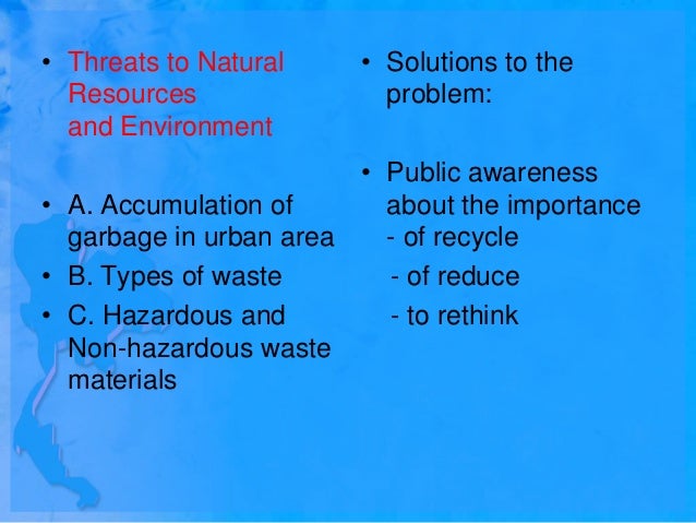 Overuse Of Natural Resources Powerpoint Overuse Of Natural Resources Powerpoint