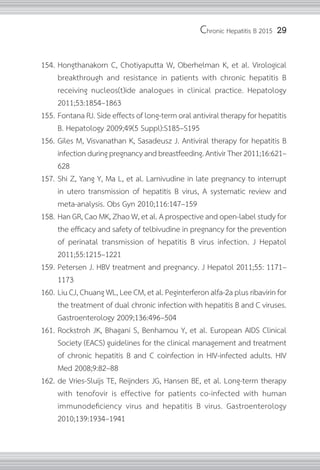 Thailand guideline for management of chb and chc 2015 | PDF
