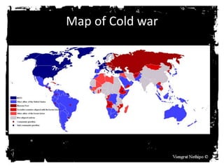 Map of Cold war
 
