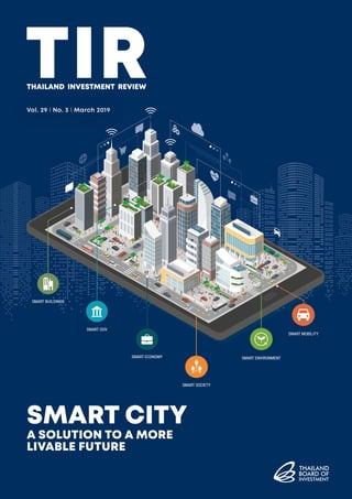 Vol. 29 l No. 3 l March 2019
SMART CITY
A SOLUTION TO A MORE
LIVABLE FUTURE
 