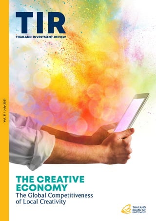 Vol.
31
l
July
2021
THE CREATIVE
ECONOMY
The Global Competitiveness
of Local Creativity
 