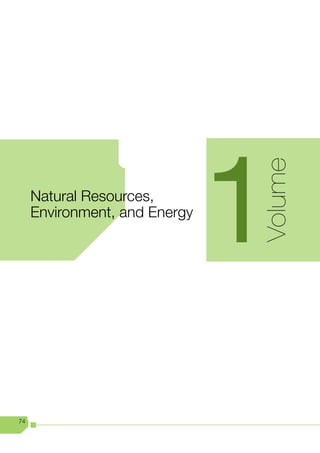 Natural Resources,
     Environment, and Energy
                               1
74
 
