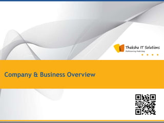 Company & Business Overview 