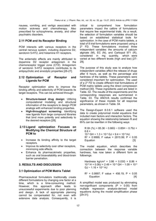 The Application of Response Surface Methodology (RSM) In the ...