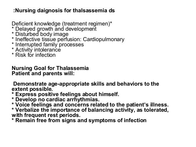 Thalassemia Essay