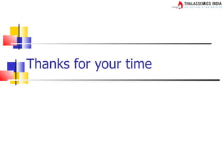 Thanks for your time
 