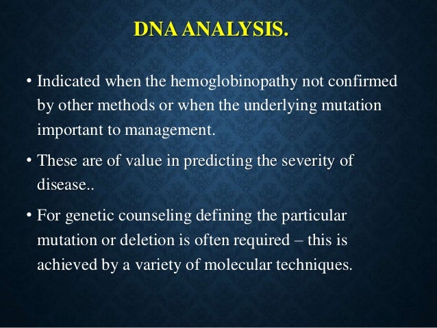 Thalassemia gs