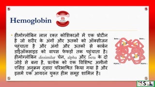 Thalassemia in children hindi | PPTX