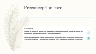 Preconception care
 