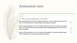 Antenatal care
 