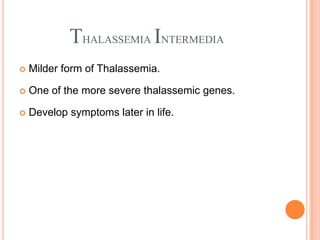 Thalassemia Programme | PPT