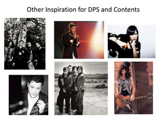 Other Inspiration for DPS and Contents