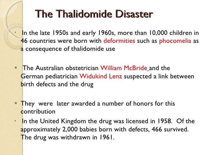 thalidomide its derivatives by dr harmanjit singh department of p thalidomide tragedy