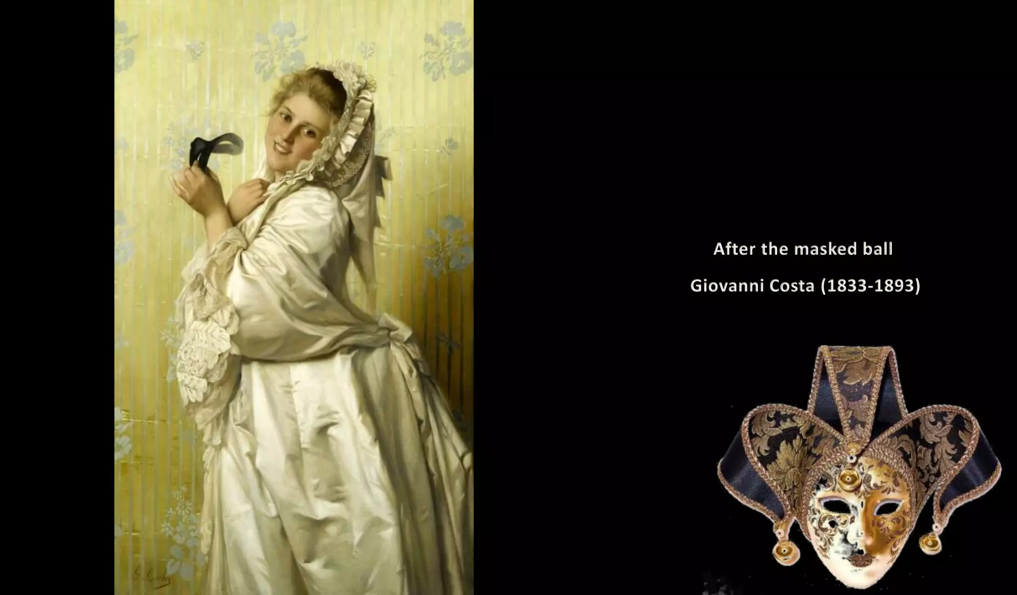 After the masked ball
Giovanni Costa (1833-1893)