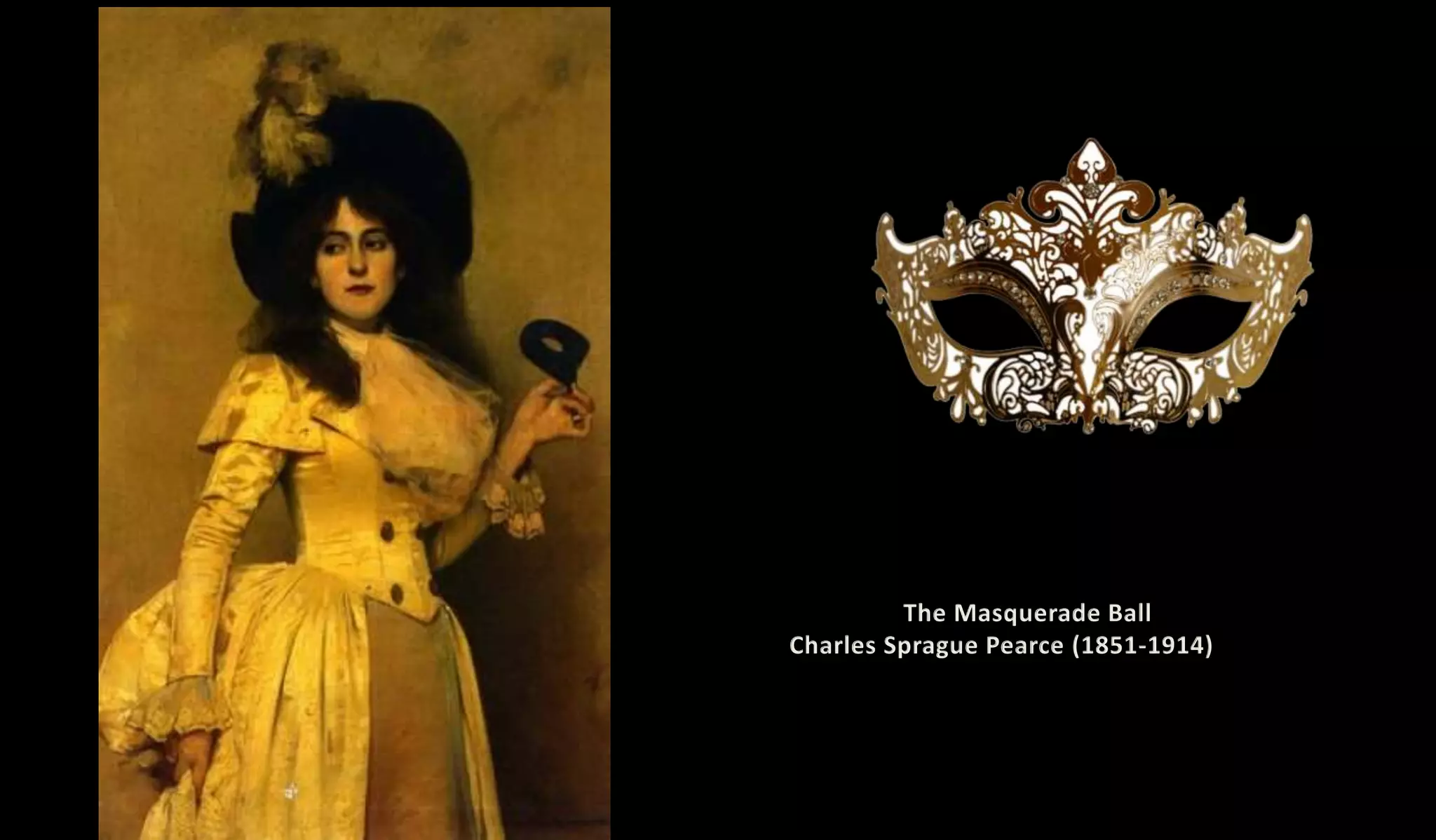 The Masquerade Ball
Charles Sprague Pearce (1851-1914)