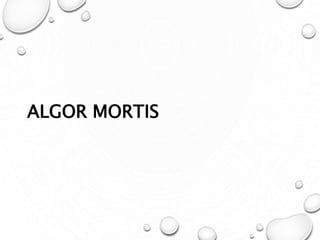 ALGOR MORTIS
 