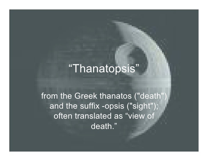Thanatopsis essay picture