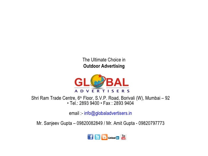 Hoarding Advertising Agencies In Thane Global Advertisers