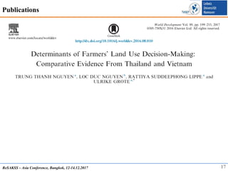 Agricultural Investment and Structural Change: Evidence from Rural Vietnam